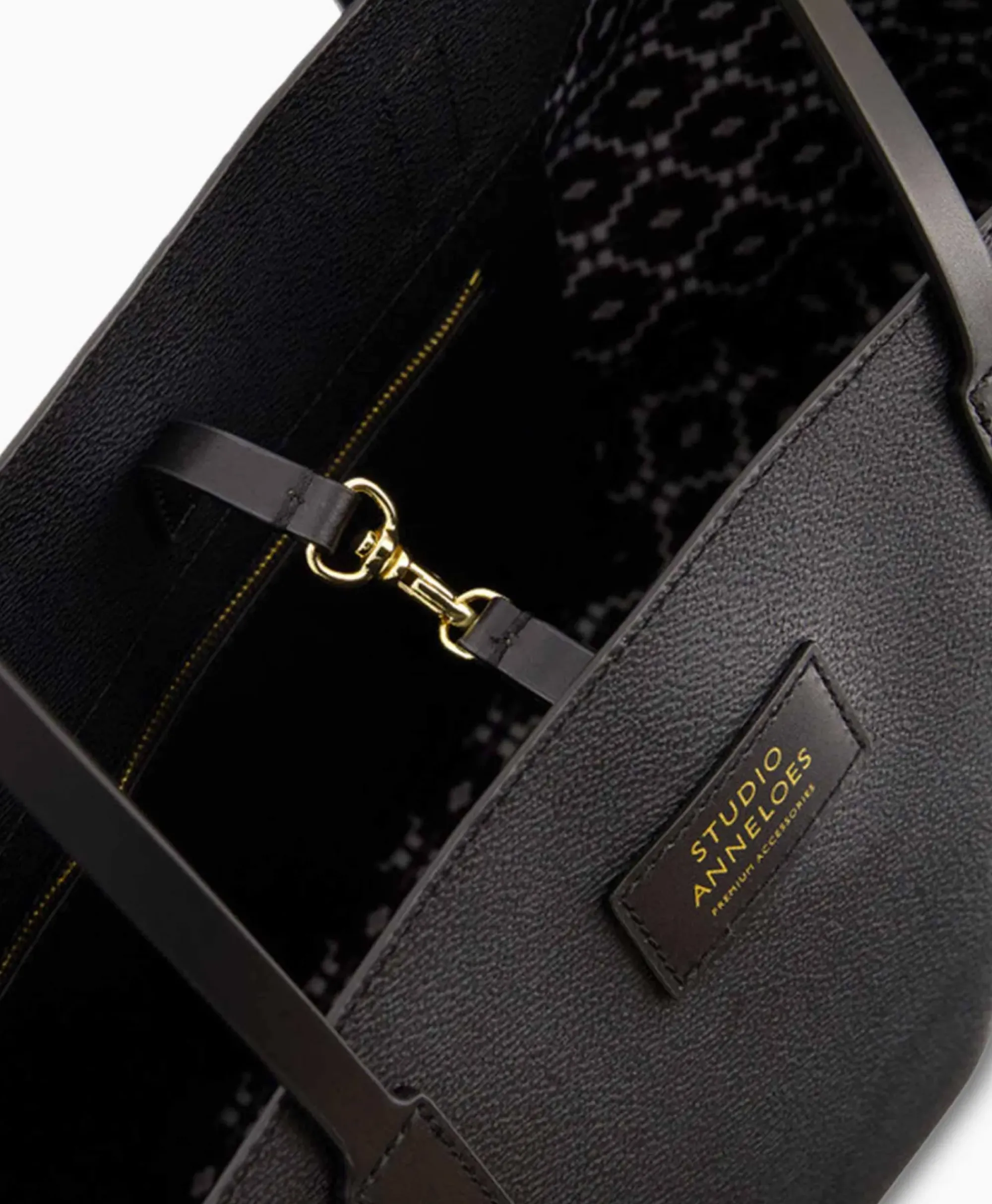 Tassen^Studio Anneloes Sneaker Shopper Sa Solid Zwart