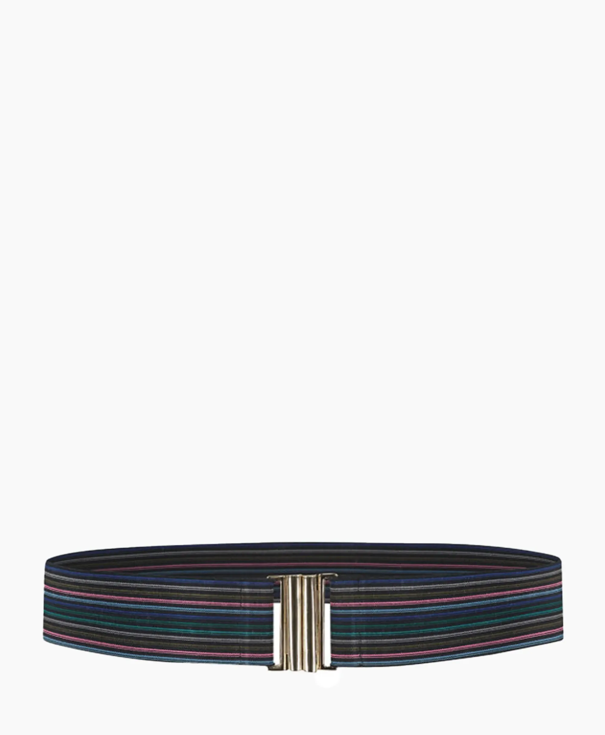 Riemen^Studio Anneloes Tas Sa Elastic Stripe Belt Donker Blauw