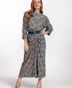 Riemen^Studio Anneloes Tas Sa Elastic Stripe Belt Donker Blauw