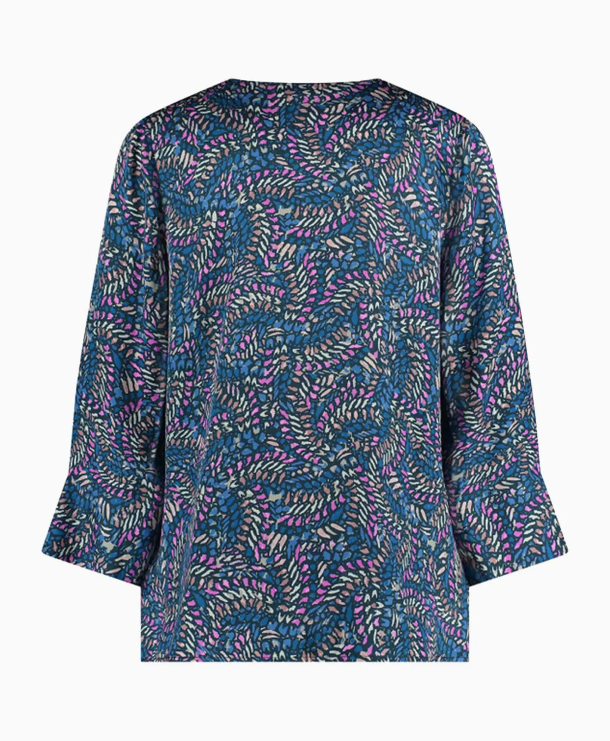 T-Shirts & Tops^Studio Anneloes Top Arletta Satin Brench Combo L