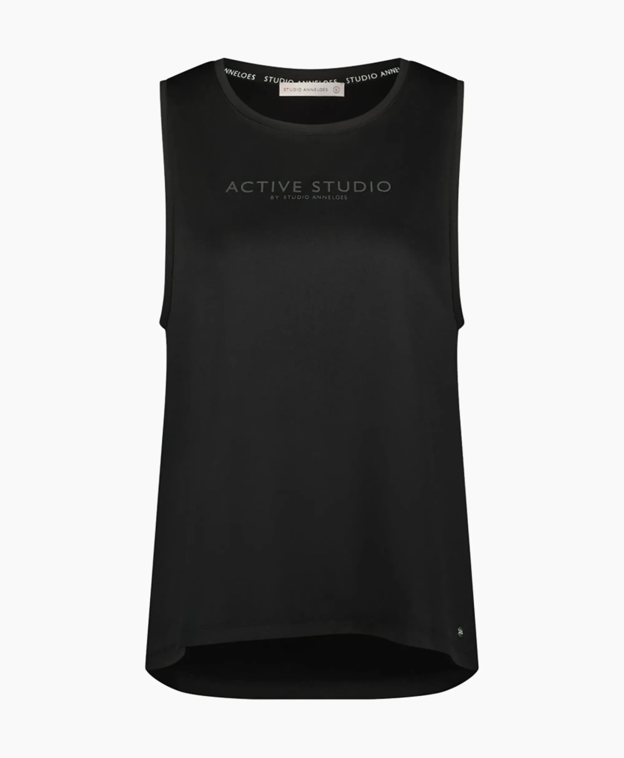 T-Shirts & Tops^Studio Anneloes Top Elza Sport Zwart Dessin