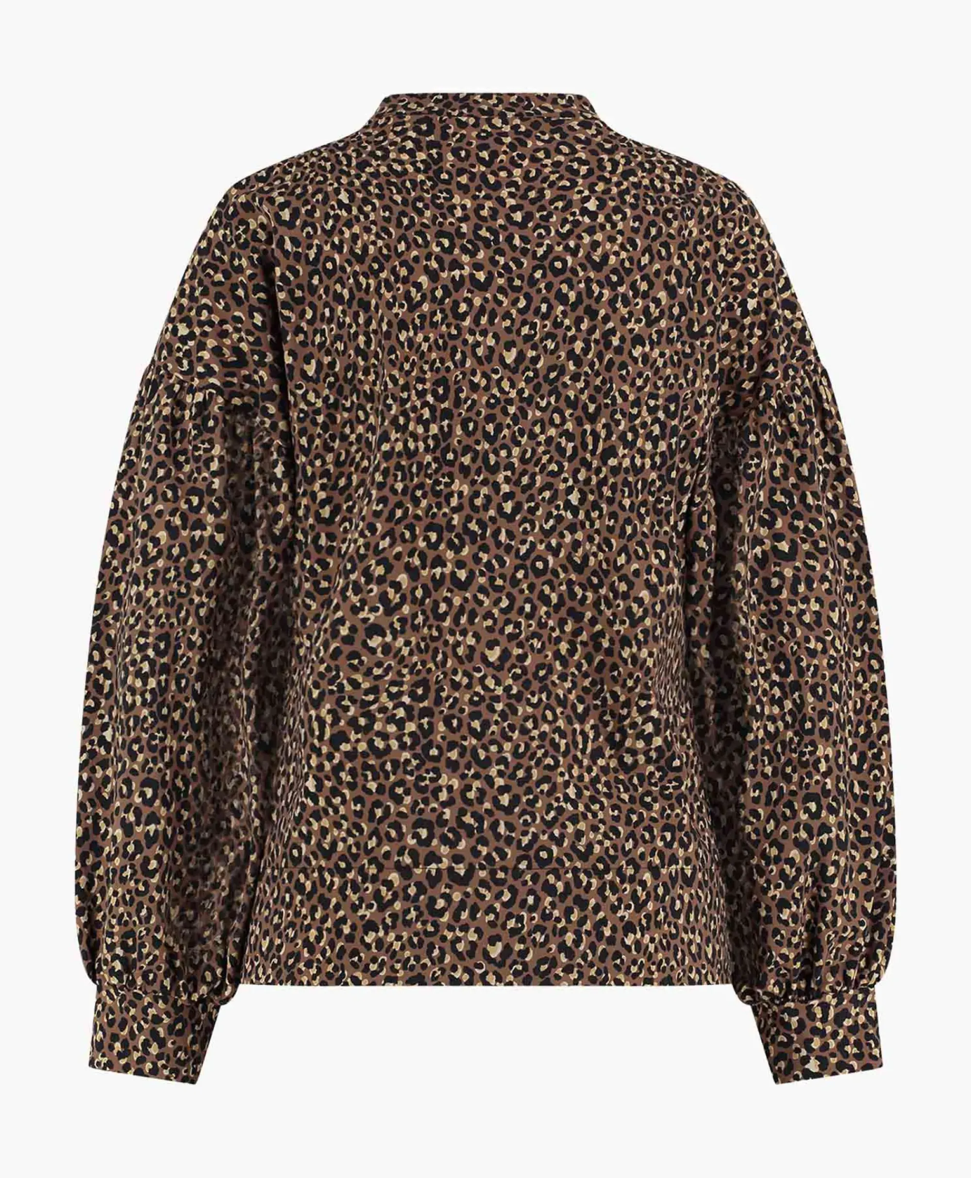 T-Shirts & Tops^Studio Anneloes Top Julia Leopard Bruin