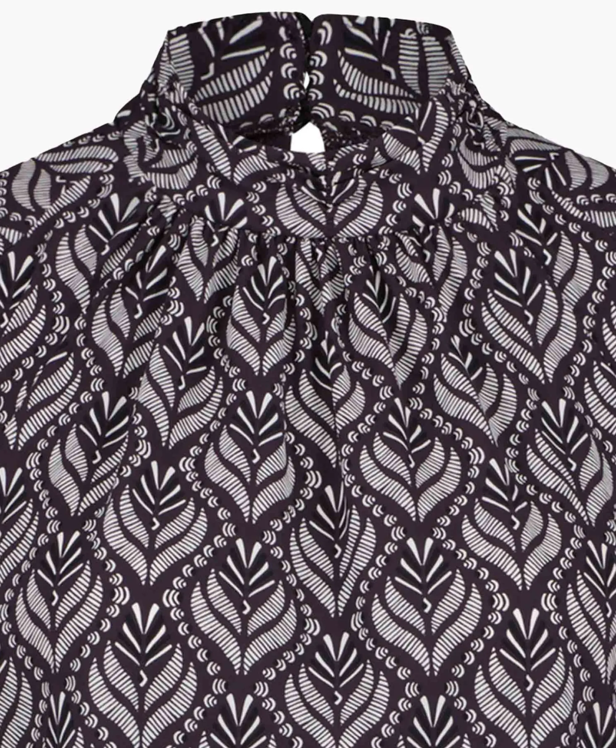 T-Shirts & Tops^Studio Anneloes Top Lysanne Wallpaper Bruin