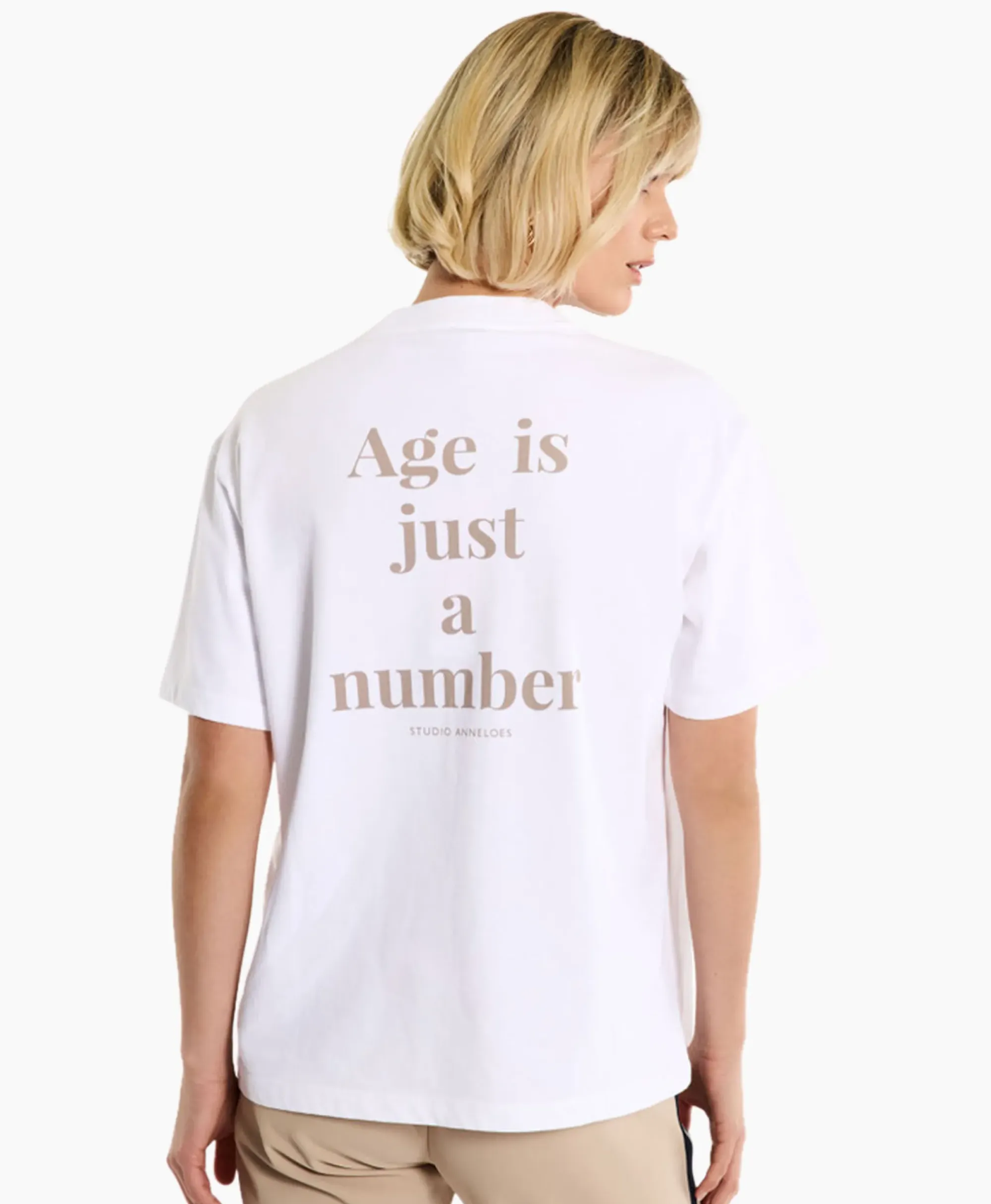 T-Shirts & Tops^Studio Anneloes Top & T-Shirt Klaske Fabulous Wit