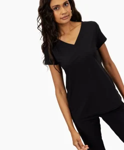T-Shirts & Tops^Studio Anneloes Top & T-Shirt Roller Shirt Zwart