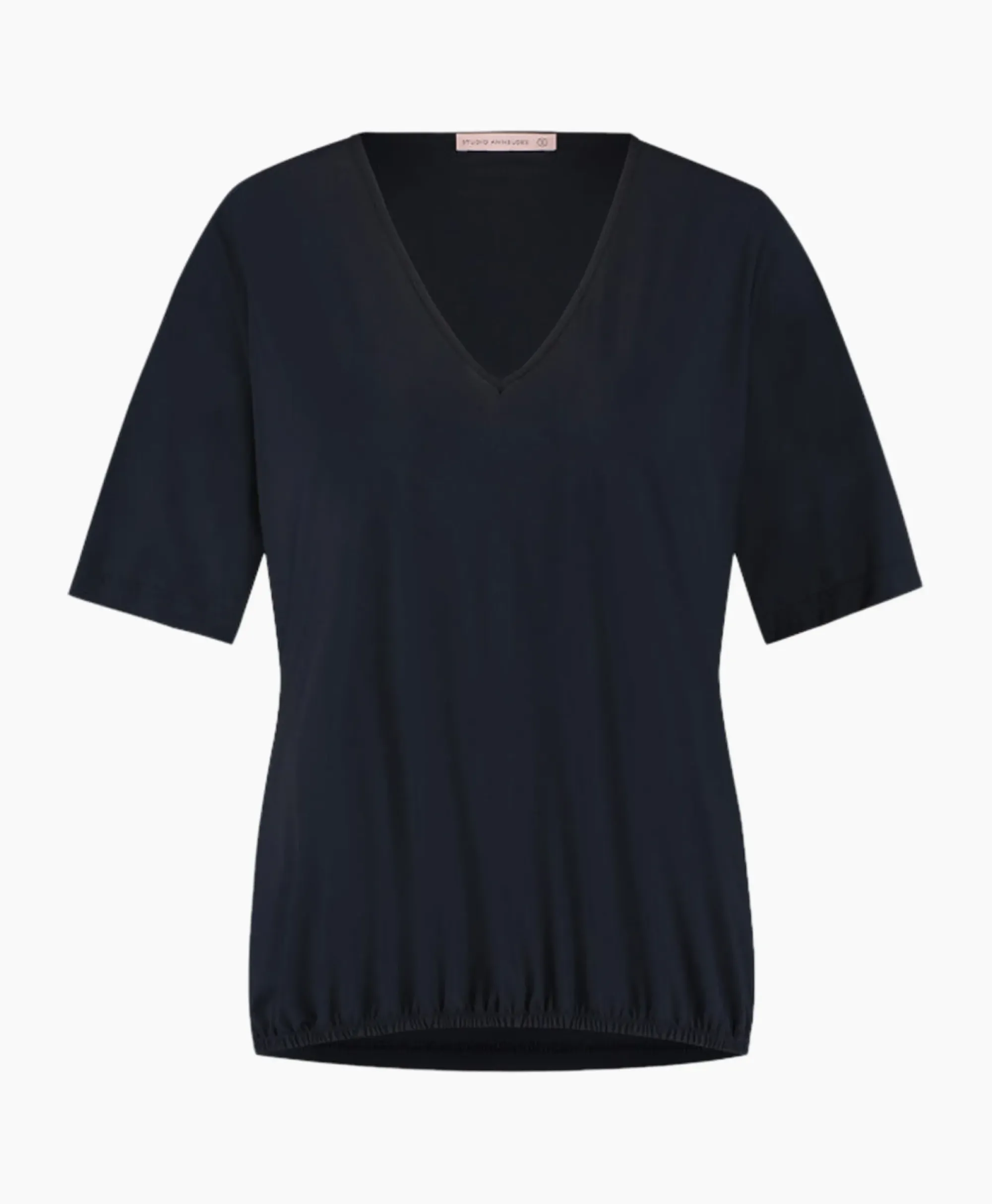 T-Shirts & Tops^Studio Anneloes Top & T-Shirt Vicky Shirt Donker Blauw