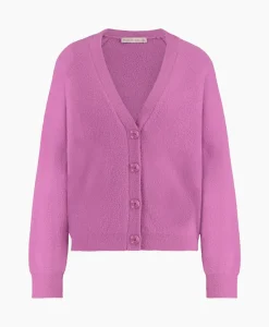 Vesten^Studio Anneloes Vest Olivian Soft Cardigan Lila