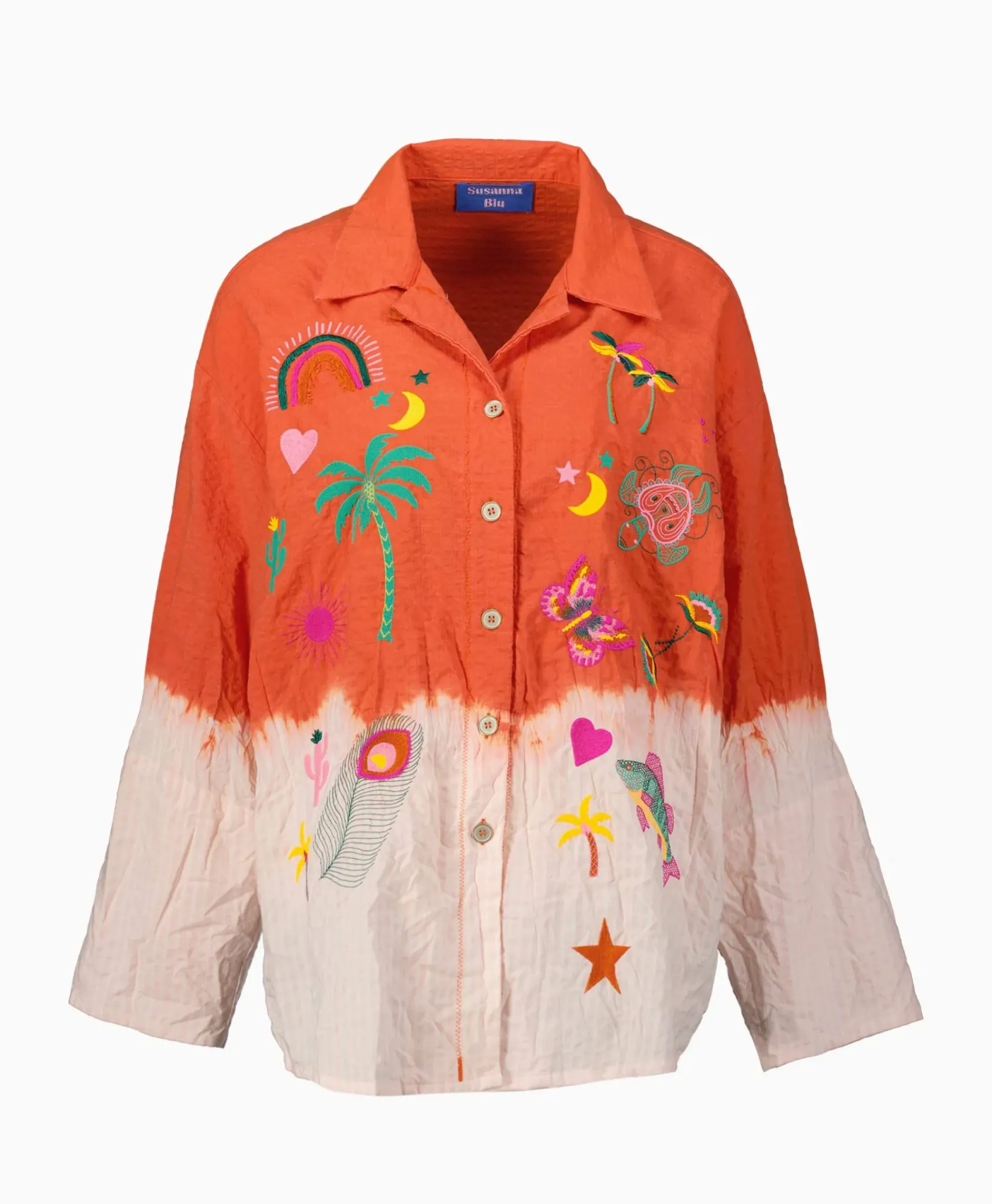 Blouses^Susanna Blu Blouse Gardenia Gb13 Khaki