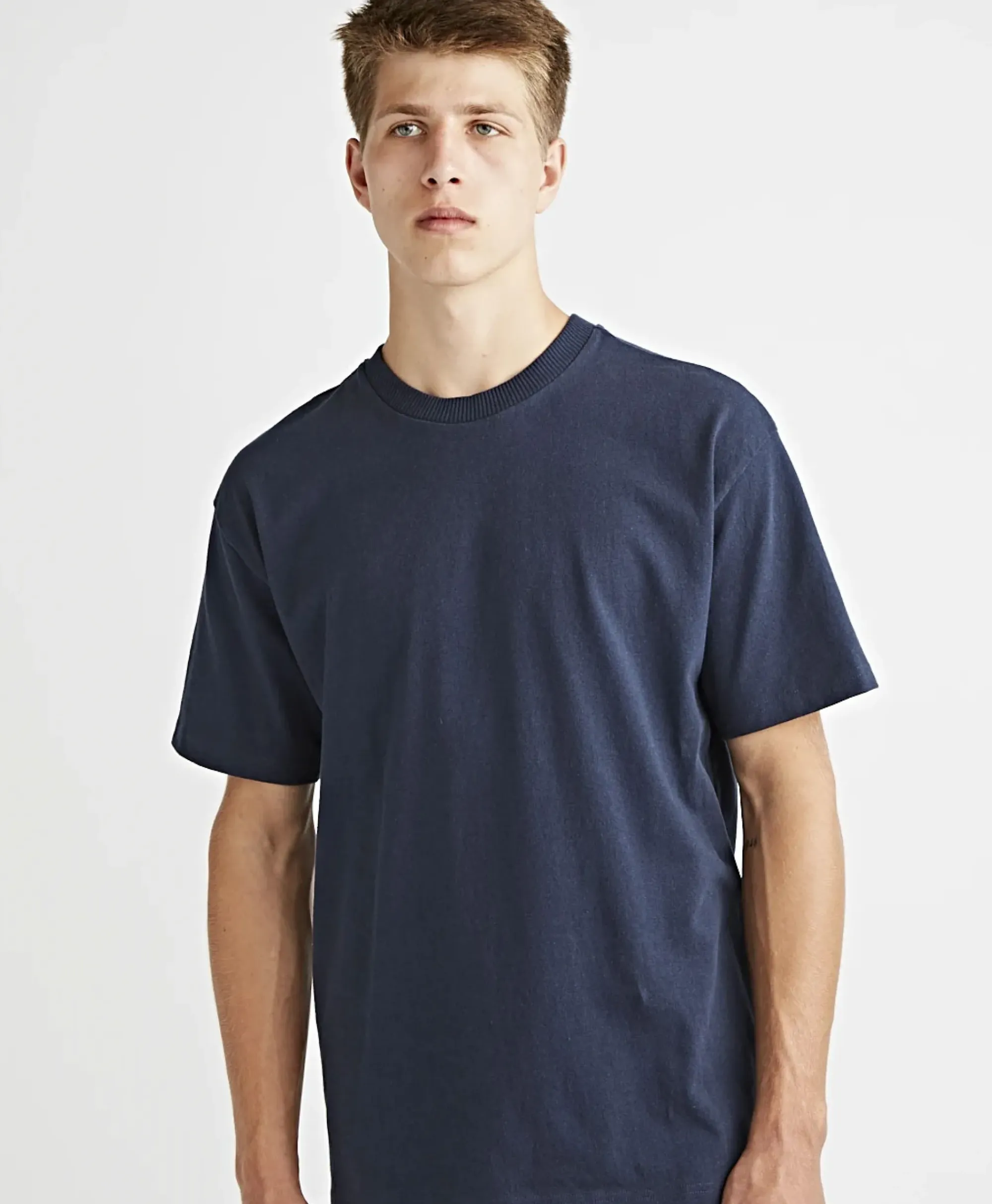 T-Shirts^Tenue. T-Shirt Korte Mouw Bruceblauw