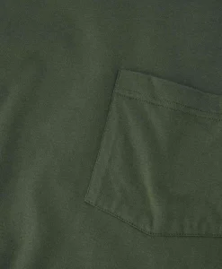 T-Shirts^Tenue. T-Shirt Korte Mouw John Pocket Tee Khaki