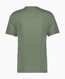 T-Shirts^Tenue. T-Shirt Korte Mouw John Pocket Tee Groen