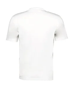 T-Shirts^Tenue. T-Shirt Korte Mouw John Wit