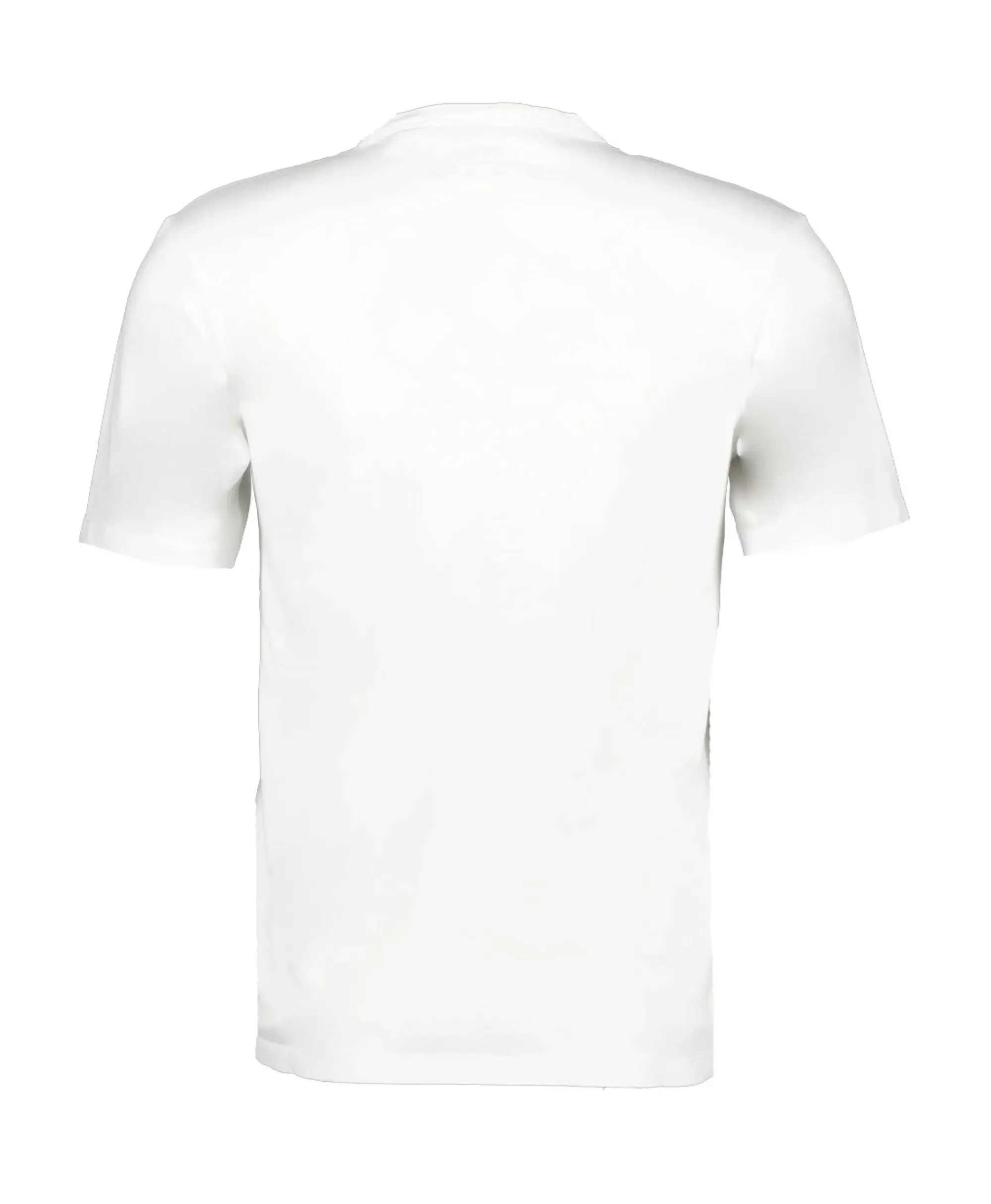 T-Shirts^Tenue. T-Shirt Korte Mouw John Wit