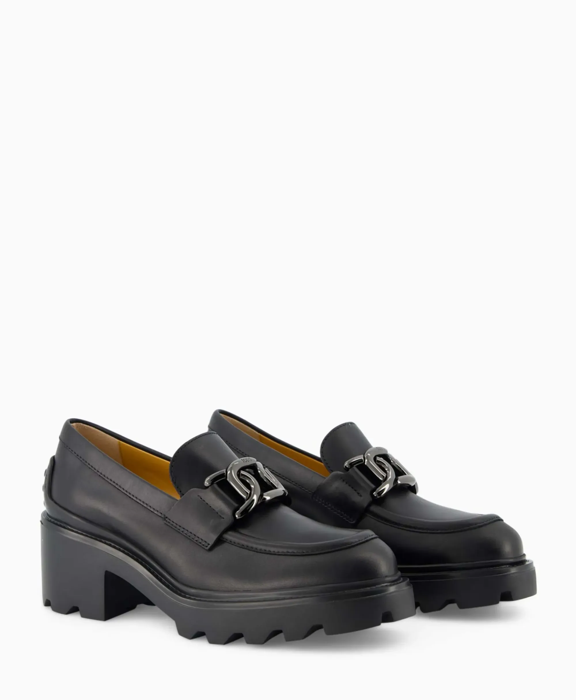 Instappers^Tod's Tod's Tod's Loafer Gomma Carro Zwart