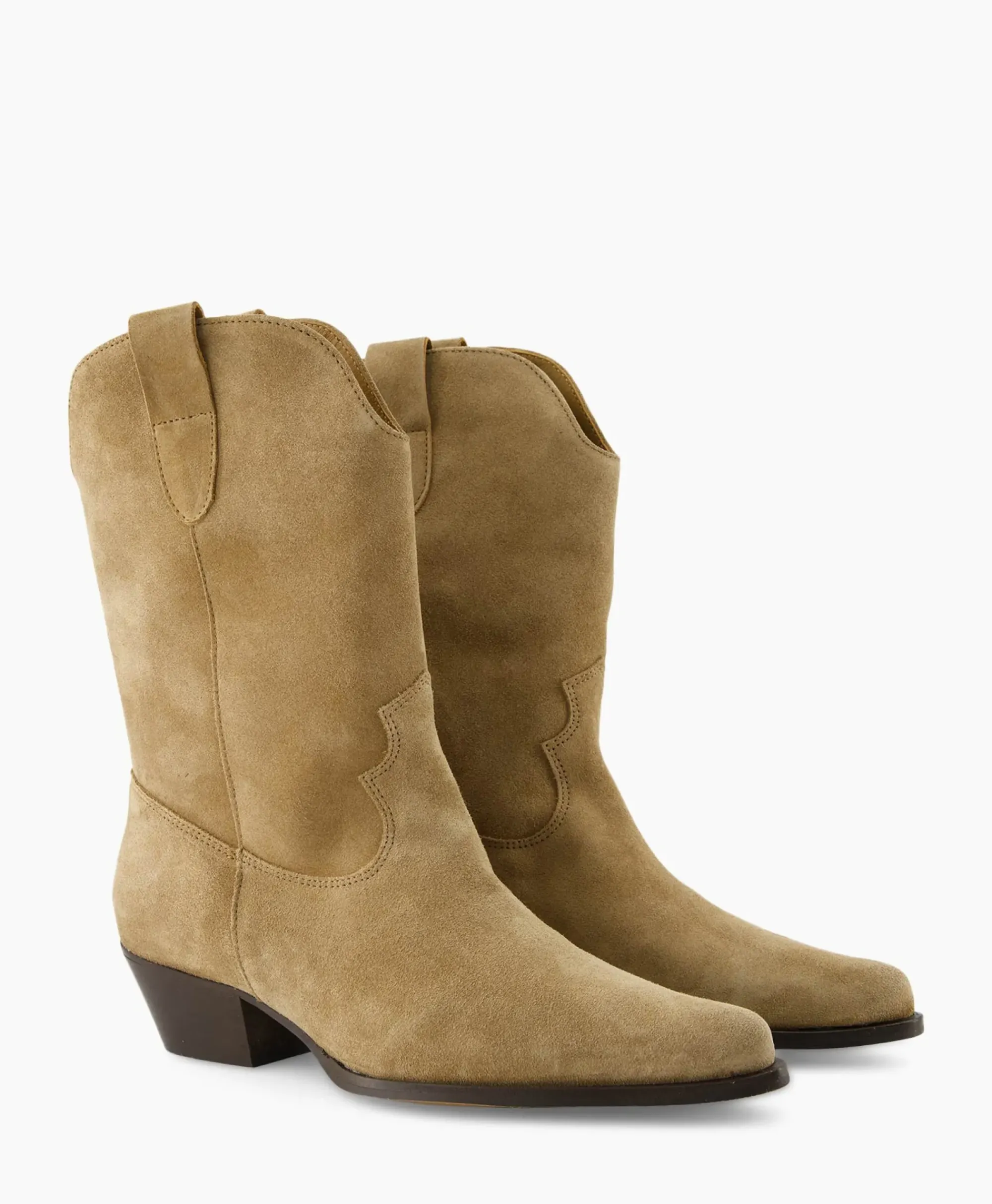 Laarzen^Toral Cowboylaars Single Beige