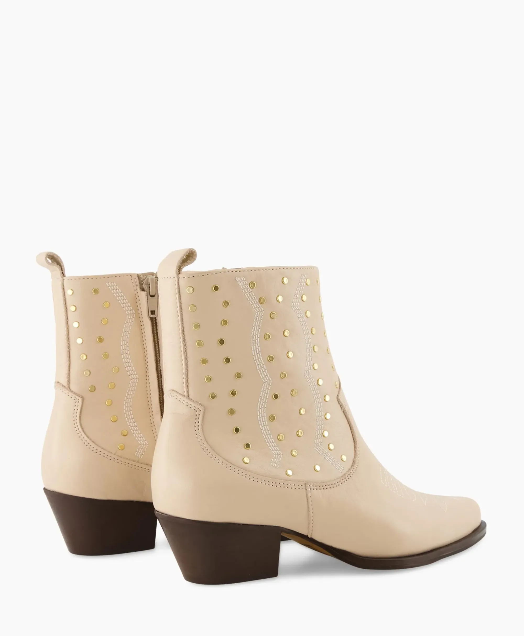 Laarzen^Toral Cowboylaars Tl-Blues/ Rock Off White