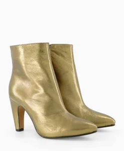 Laarzen^Toral Enkellaars Pyton Goud