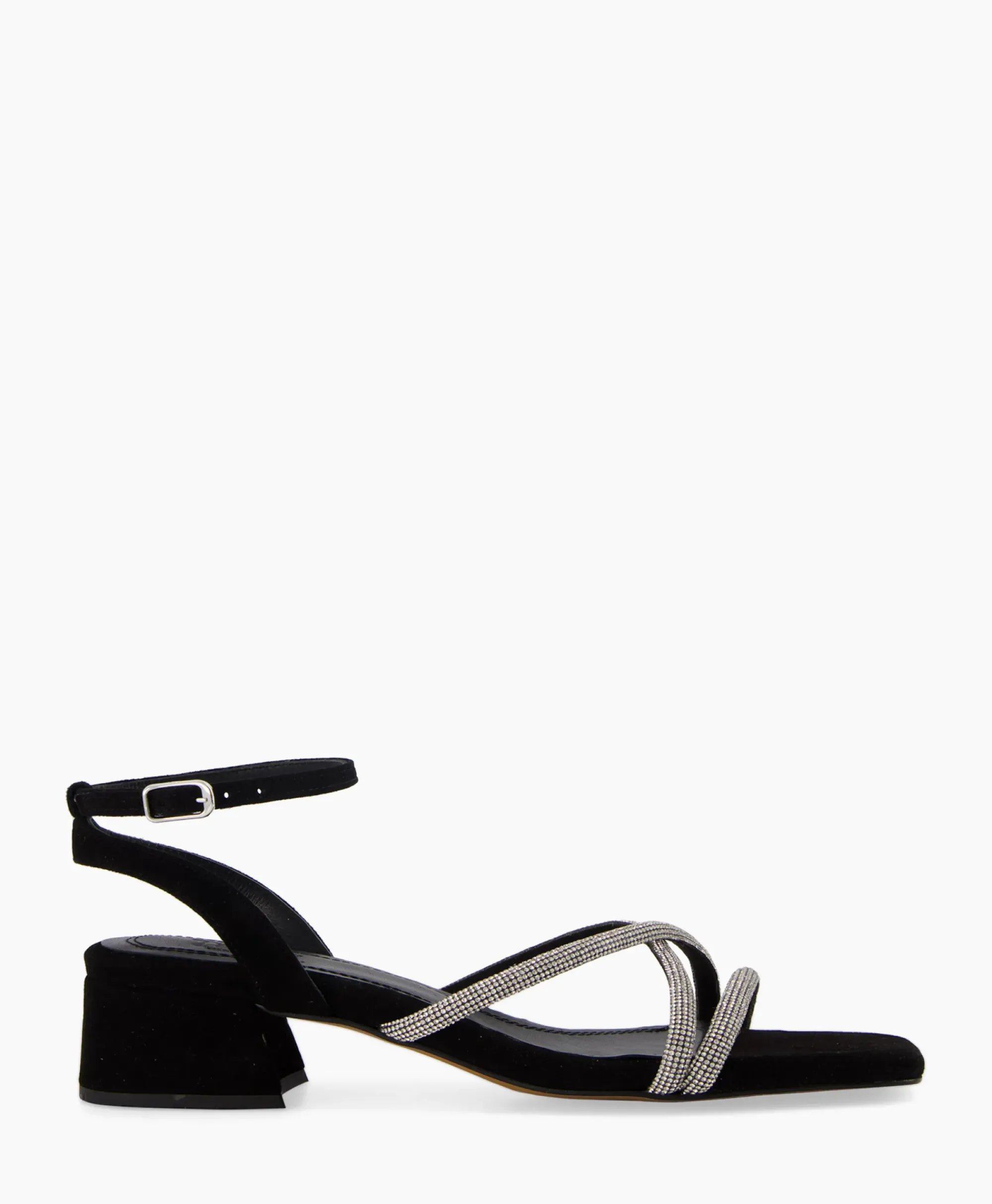 Sandalen^Toral Sandaal Met Hak Tl Celina Zwart