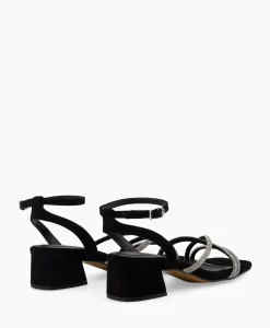 Sandalen^Toral Sandaal Met Hak Tl Celina Zwart