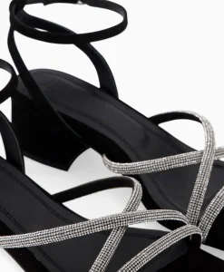 Sandalen^Toral Sandaal Met Hak Tl Celina Zwart