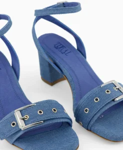 Sandalen^Toral Sandaal Met Hak Tl-Melissa Licht Blauw