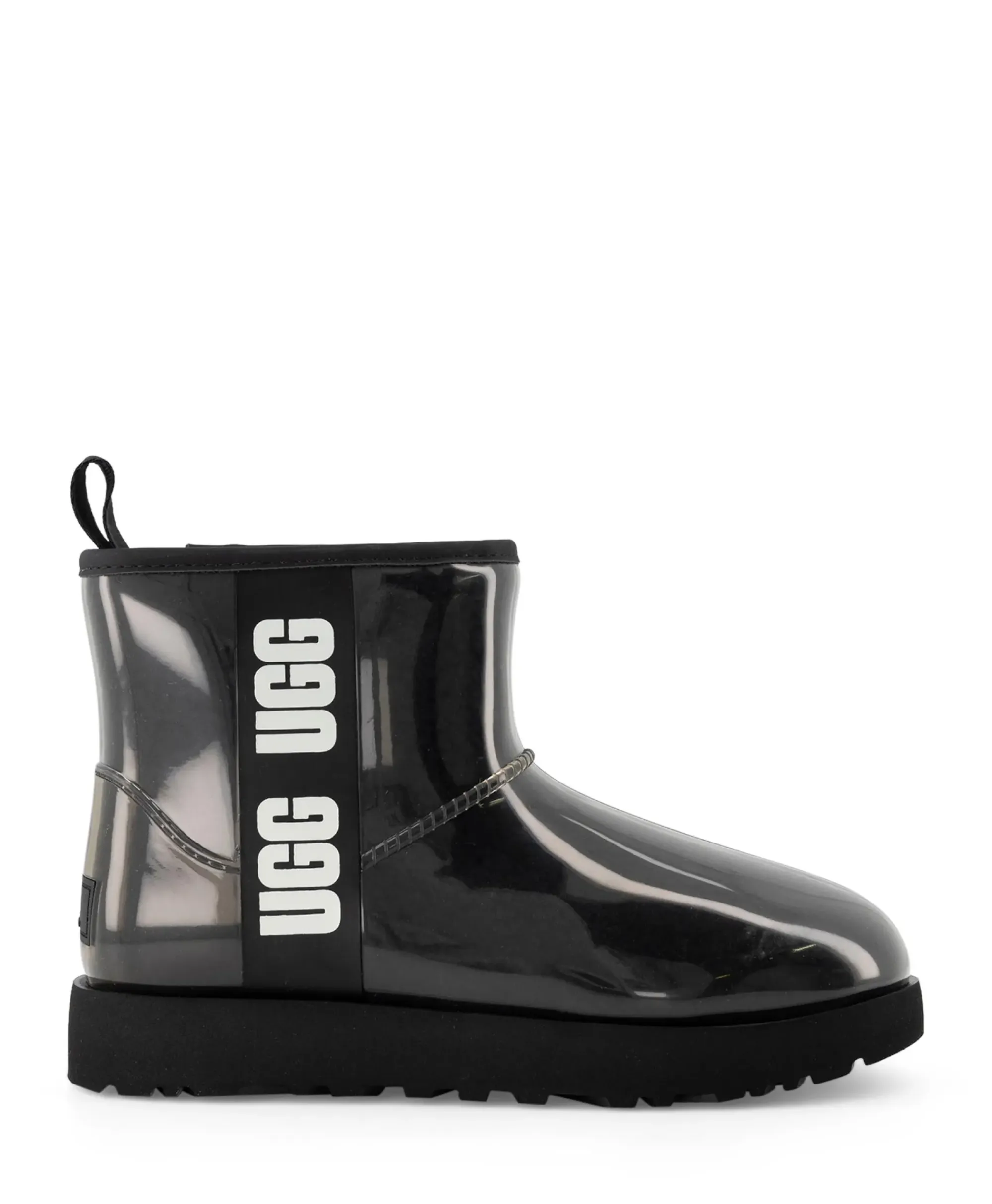Laarzen^Ugg Enkellaars W Classic Clear Mini Zwart