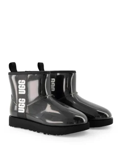Laarzen^Ugg Enkellaars W Classic Clear Mini Zwart