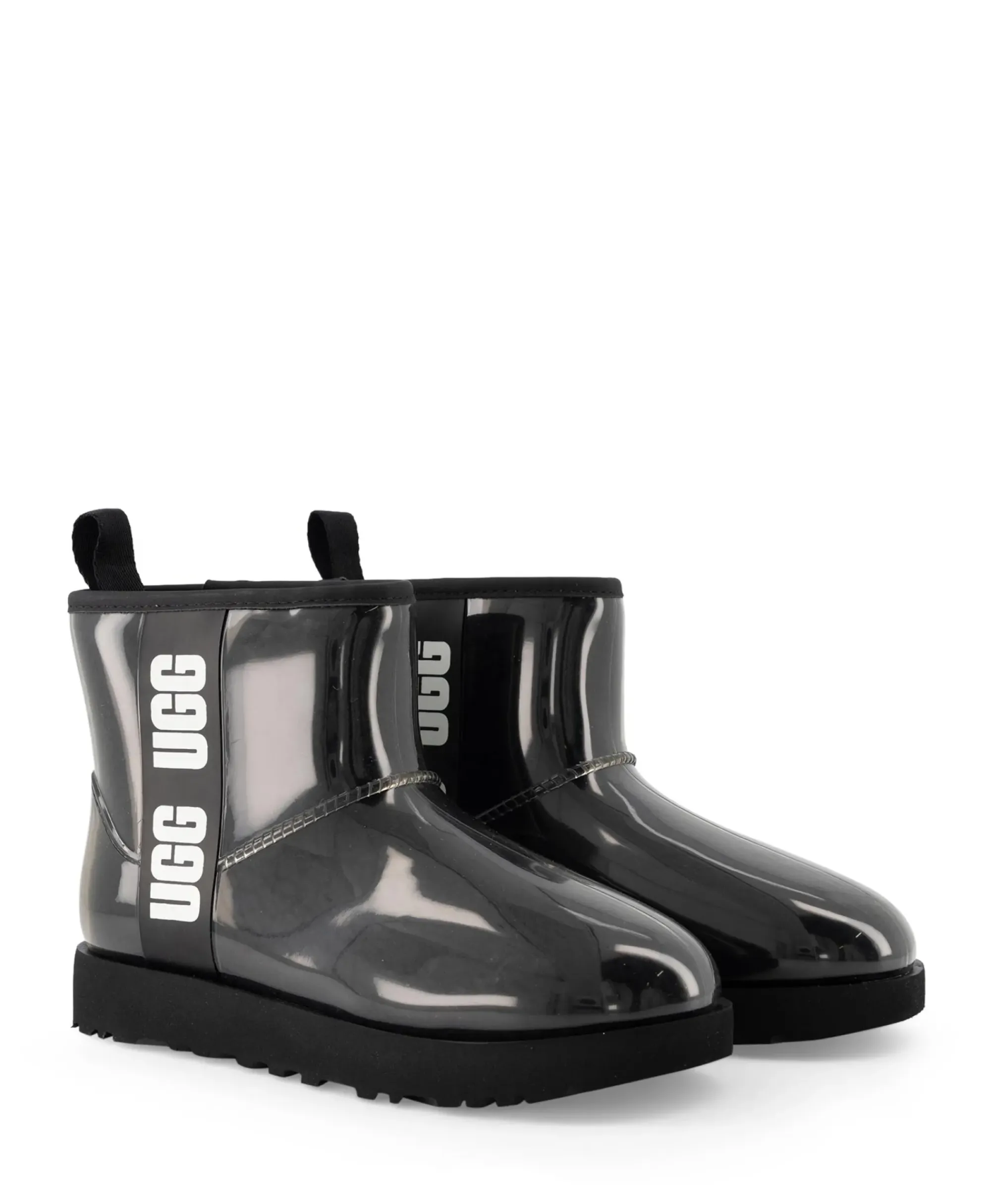 Laarzen^Ugg Enkellaars W Classic Clear Mini Zwart