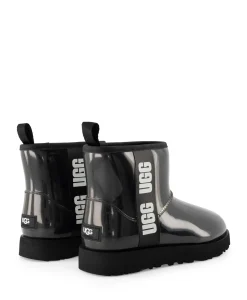 Laarzen^Ugg Enkellaars W Classic Clear Mini Zwart