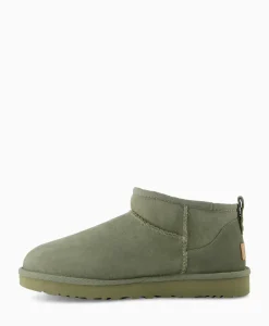 Laarzen^Ugg Enkellaars Winterboot Classic Ultra Mini Khaki