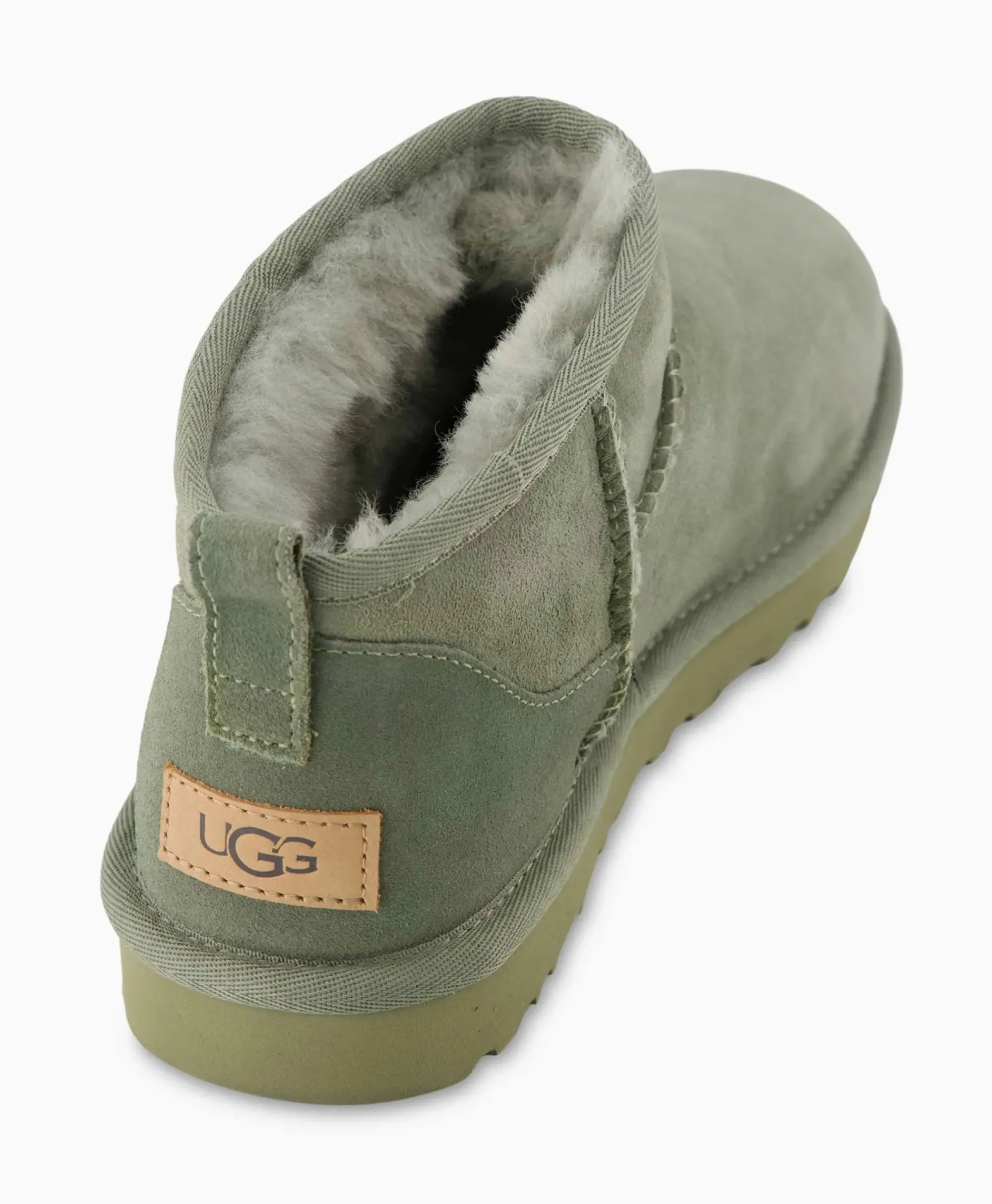 Laarzen^Ugg Enkellaars Winterboot Classic Ultra Mini Khaki