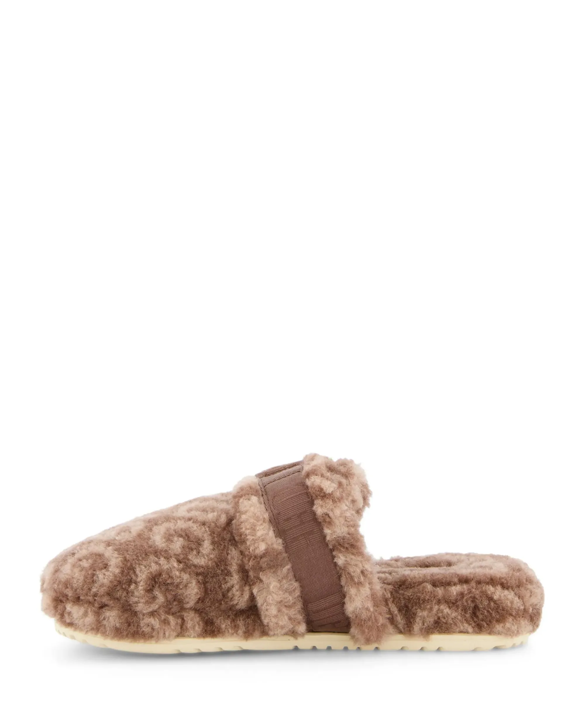 Pantoffels^Ugg Pantoffel M Fluff It Pop Bruin