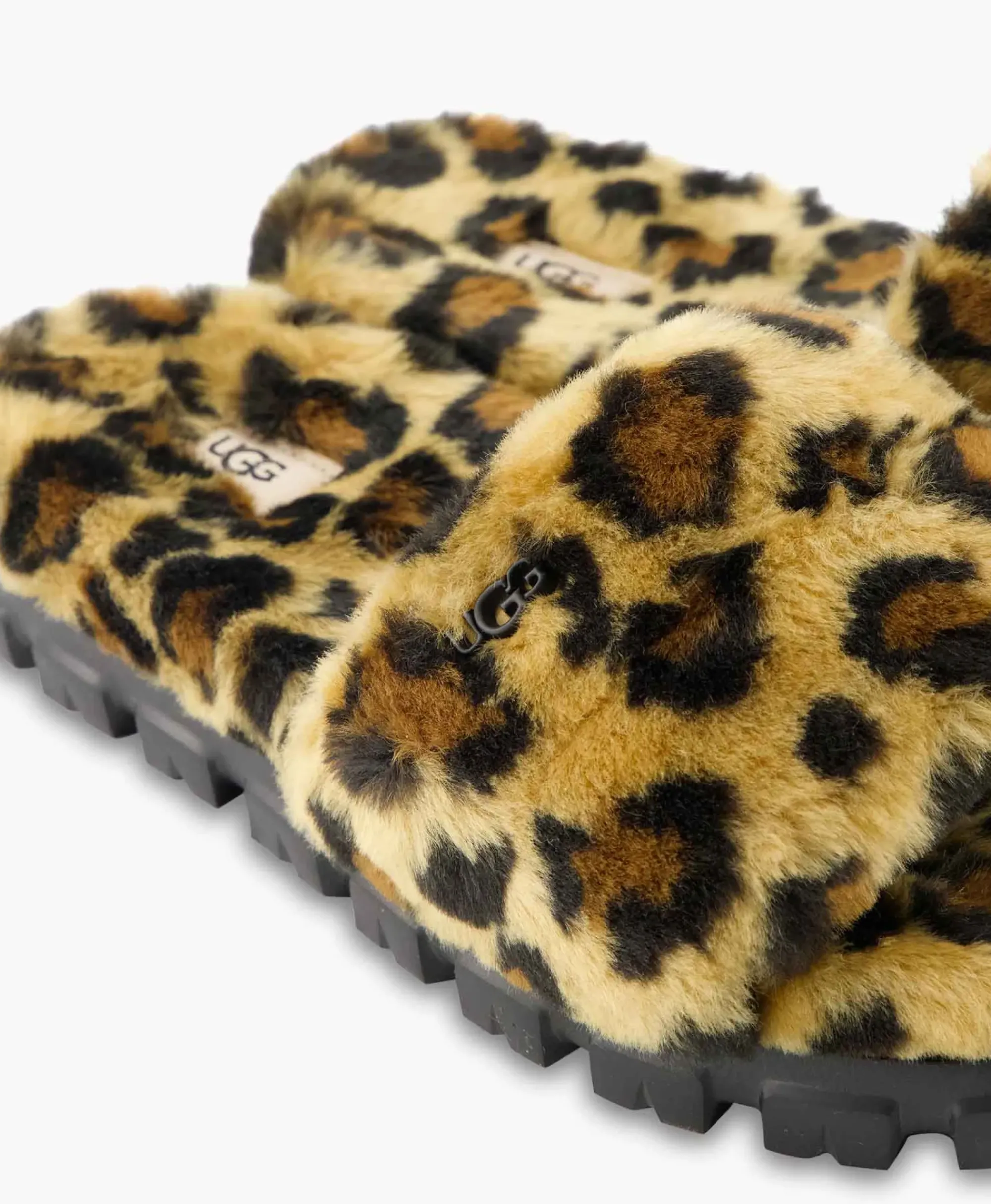 Pantoffels^Ugg Pantoffel W Cozetta Curly Spotty Diversen
