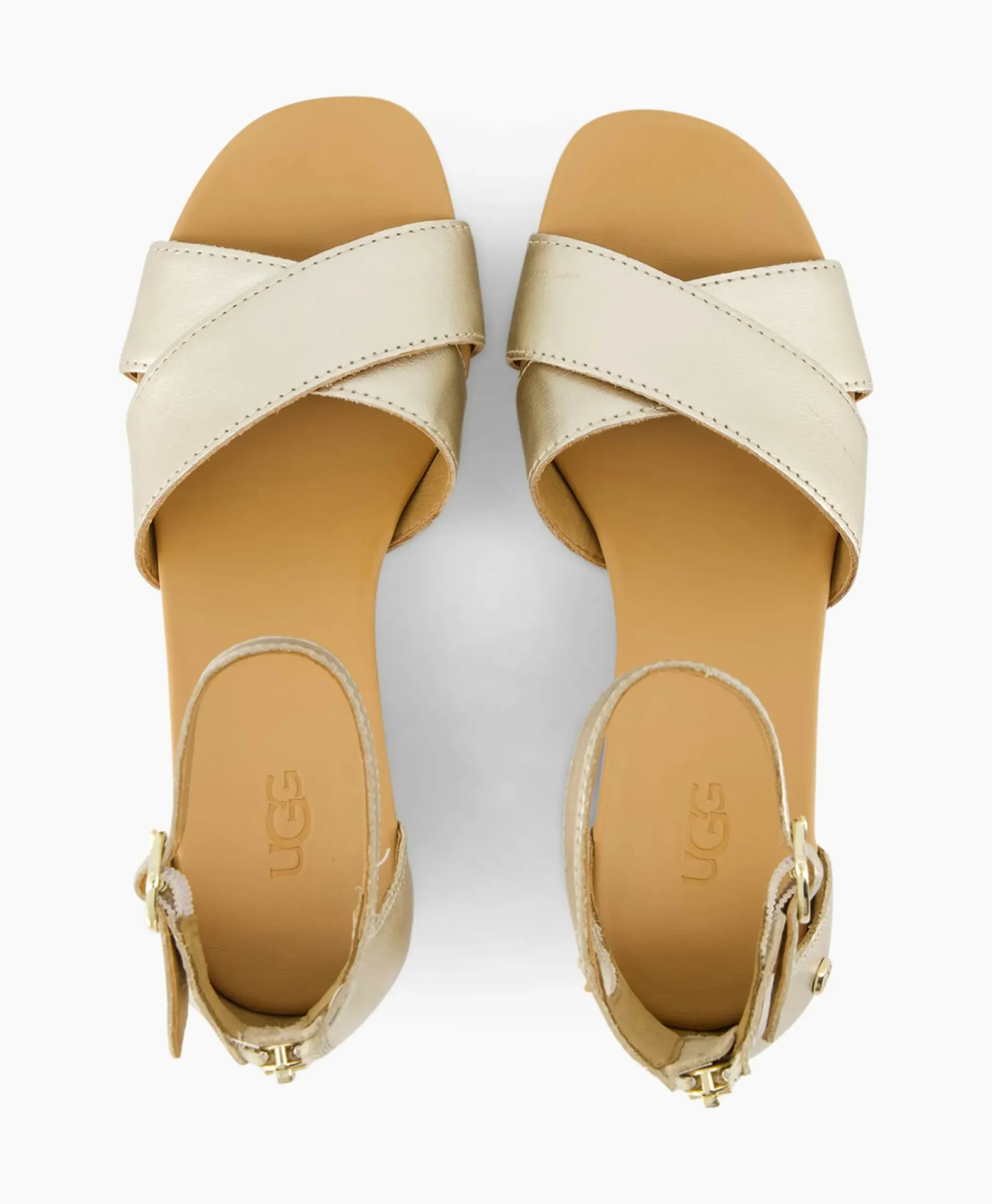Sandalen^Ugg Sandaal Eugenia Goud