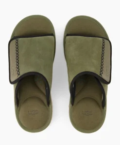 Sandalen^Ugg Sandaal Goldencoast Slide Groen