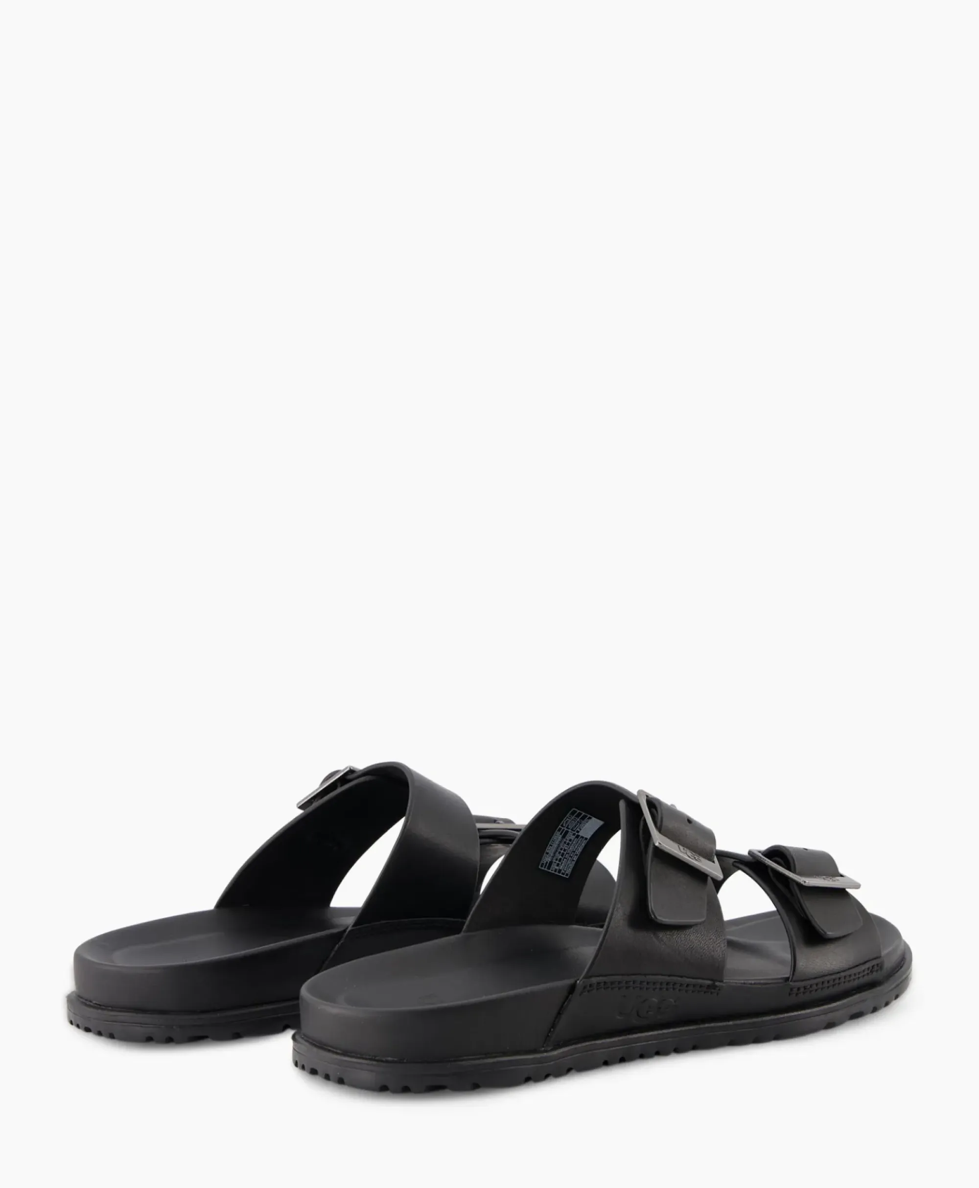 Sandalen^Ugg Sandaal Wainscott Buckle Slide Black Jeans