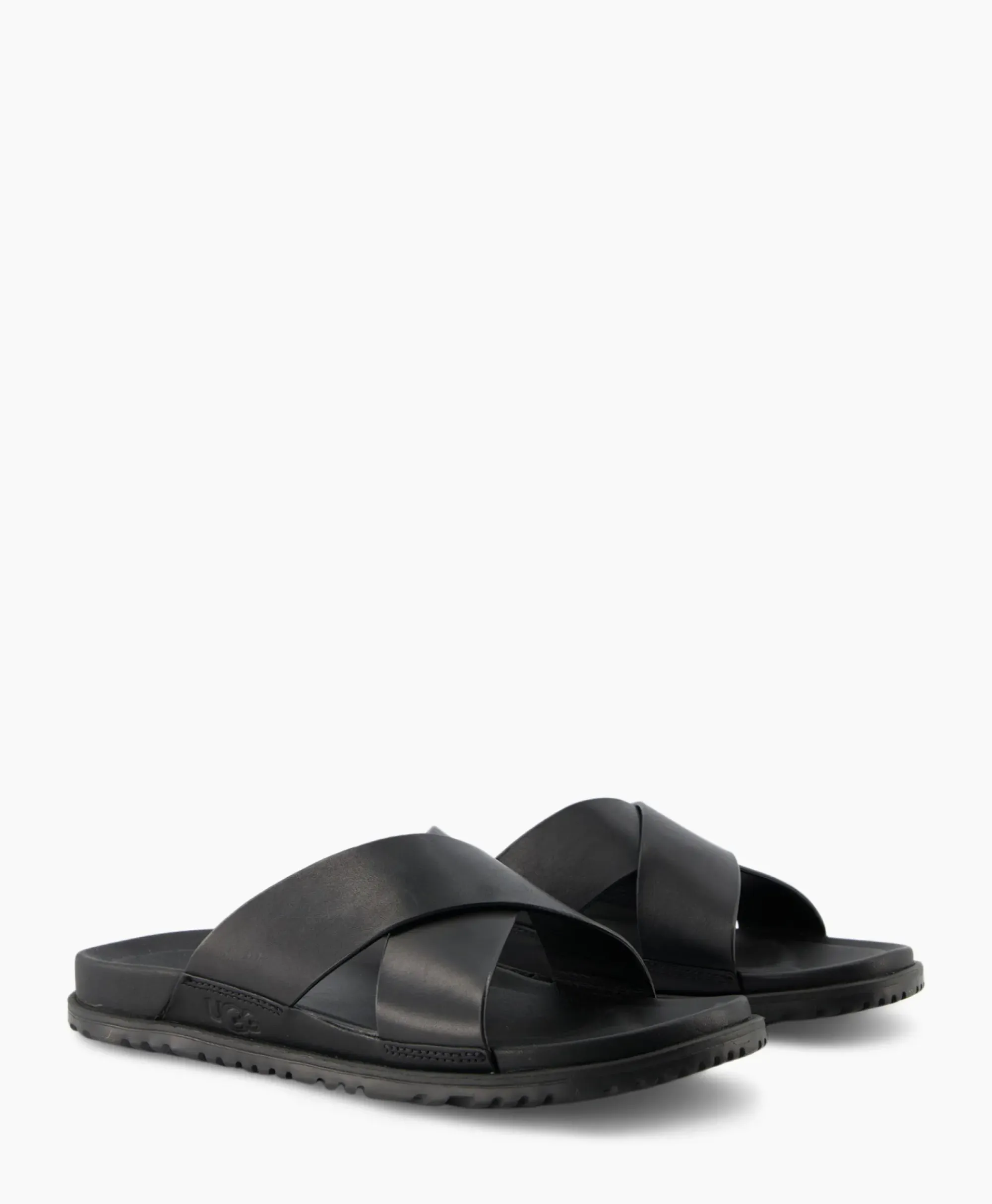 Sandalen^Ugg Sandaal Wainscott Slide Zwart