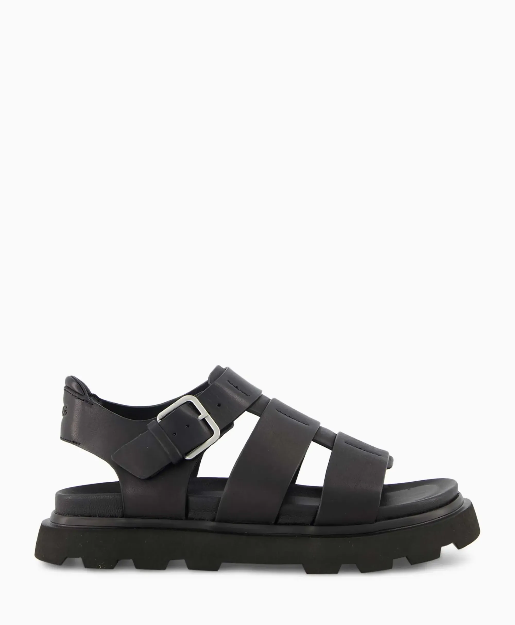 Sandalen^Ugg Sandaal Zonder Hak Capitelle Strap Zwart