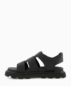 Sandalen^Ugg Sandaal Zonder Hak Capitelle Strap Zwart