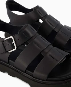Sandalen^Ugg Sandaal Zonder Hak Capitelle Strap Zwart