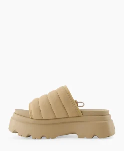 Sandalen^Ugg Sandaal Zonder Hak W Callie Beige