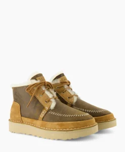 Laarzen^Ugg Veterboot Neumel Cognac