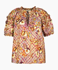 Blouses^Ulla Johnson Blouse Annabella Beige