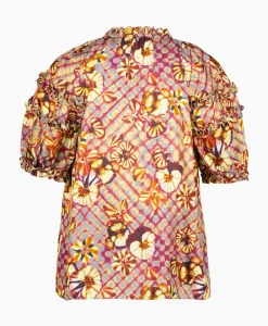 Blouses^Ulla Johnson Blouse Annabella Beige