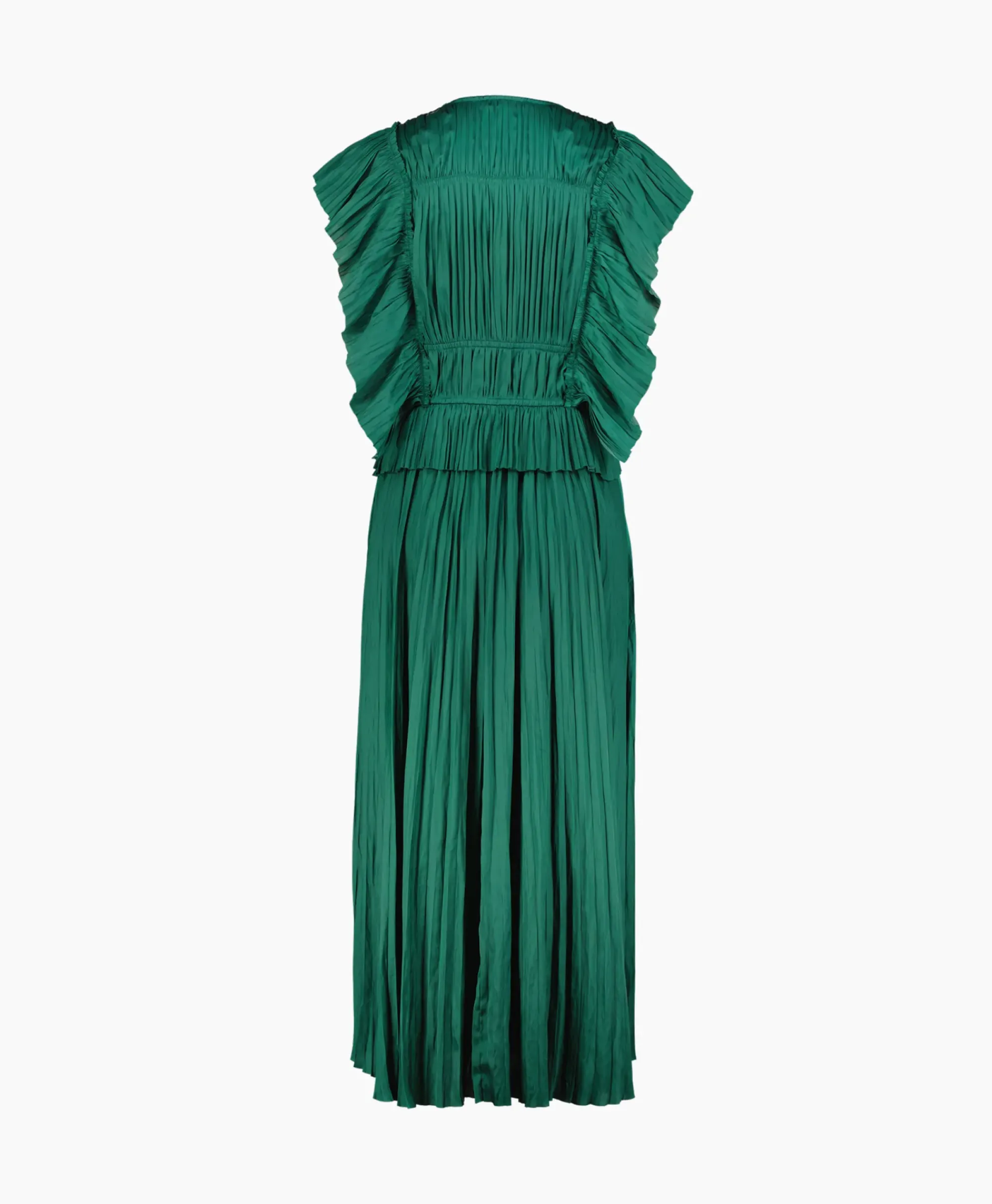 Jurken^Ulla Johnson Maxi Jurk Letty Groen