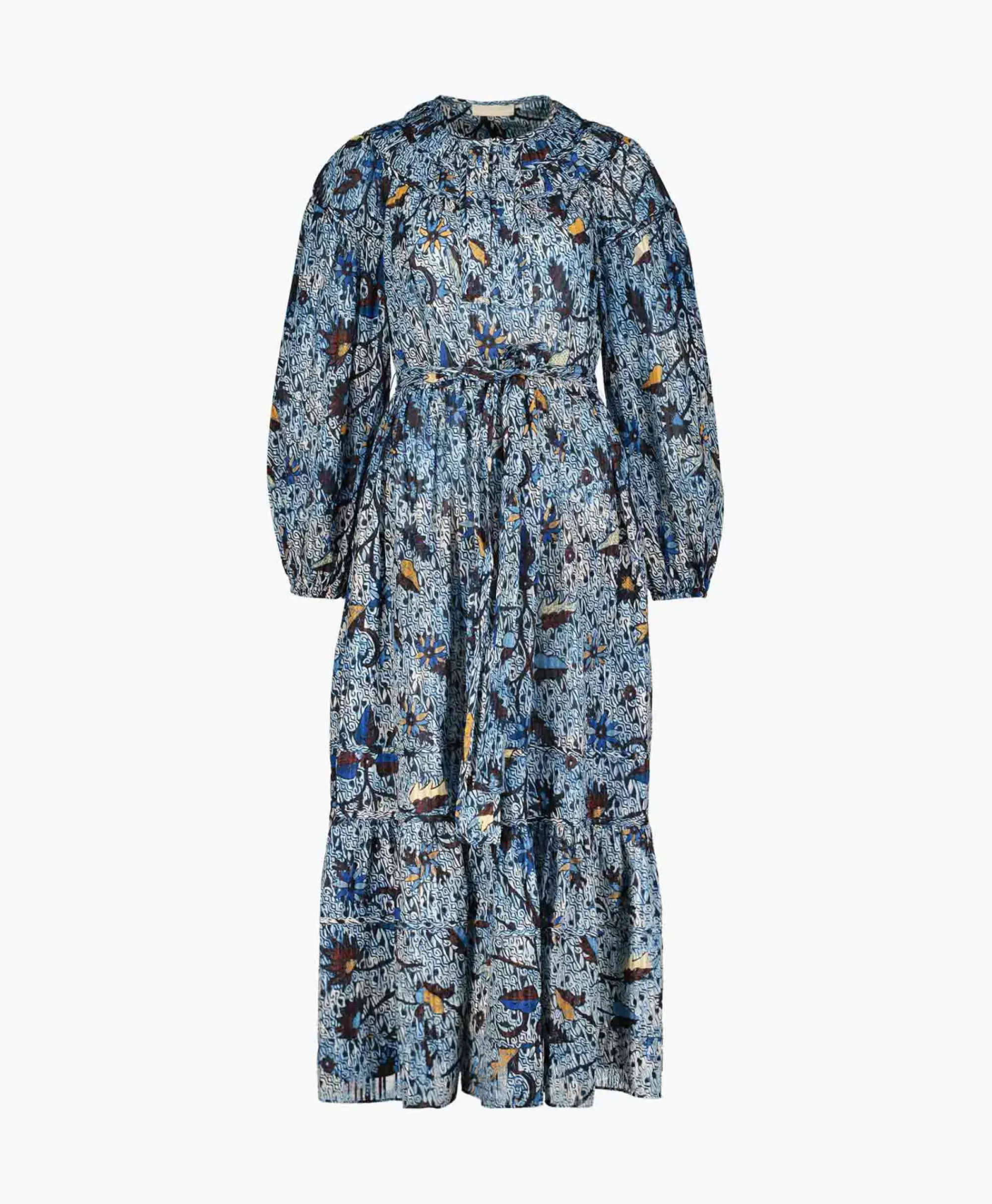 Jurken^Ulla Johnson Midi Jurk Iona Dress Blauw