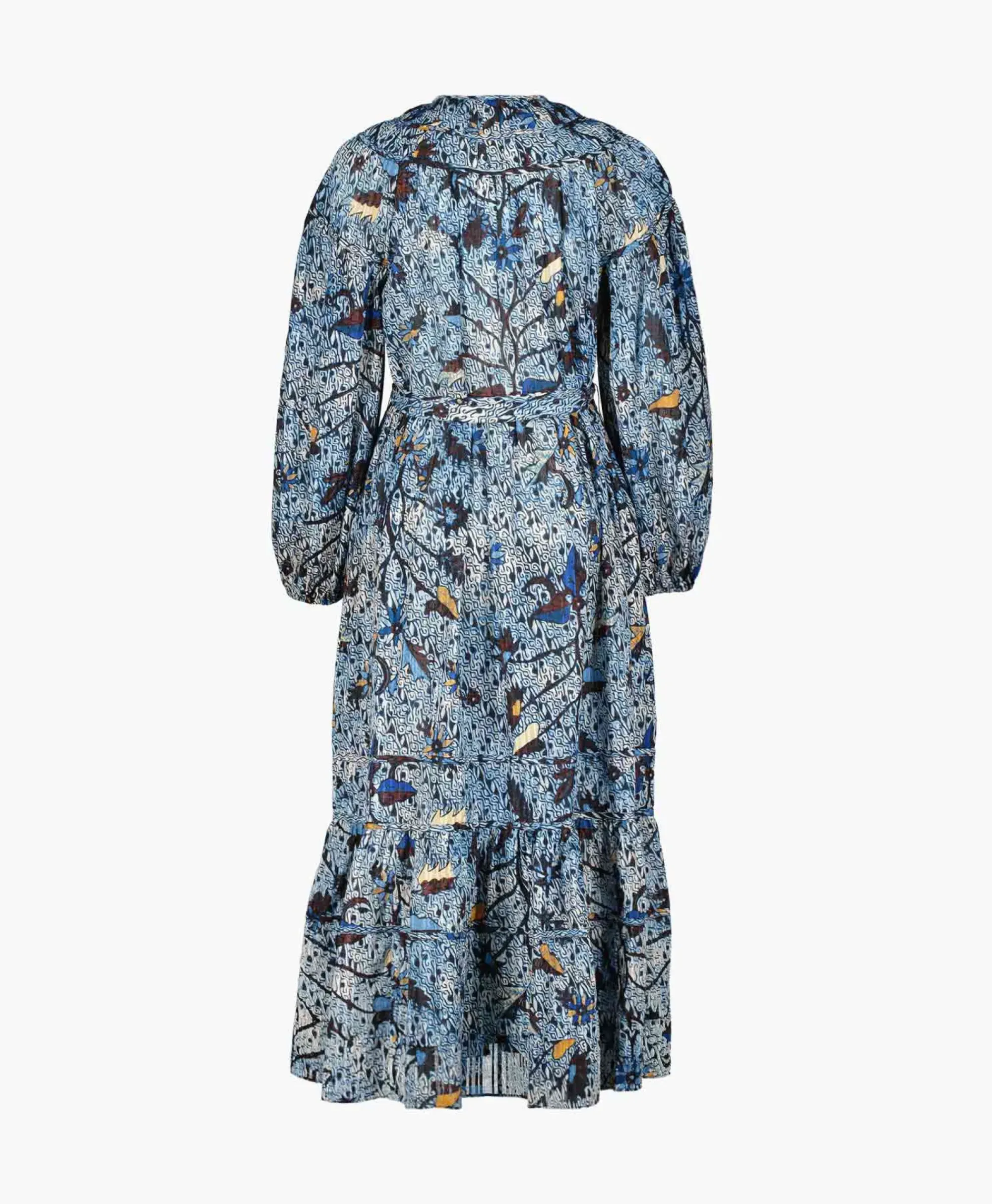 Jurken^Ulla Johnson Midi Jurk Iona Dress Blauw