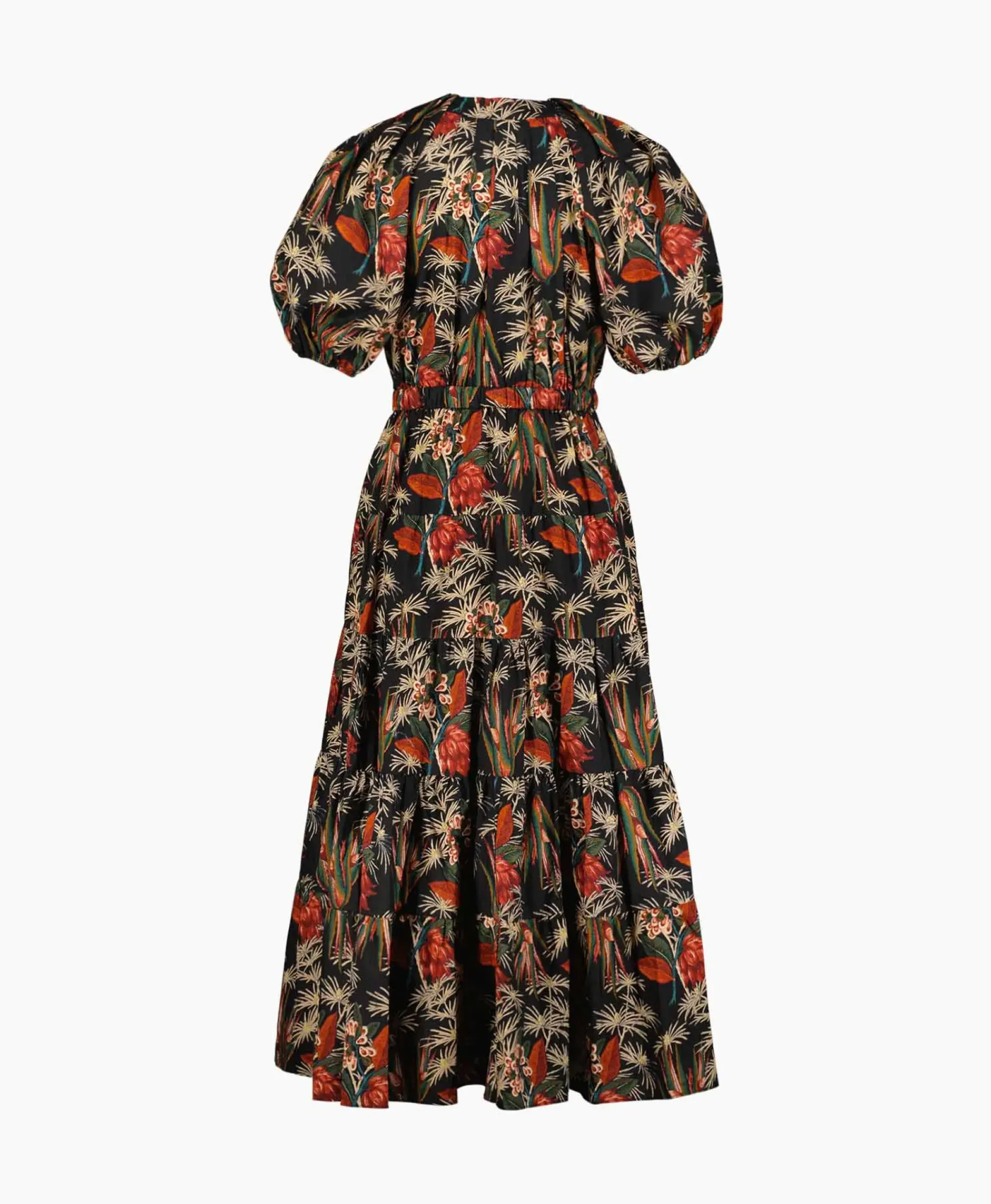 Jurken^Ulla Johnson Midi Jurk Olina Bruin