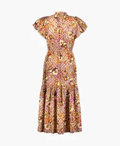 Jurken^Ulla Johnson Midi Jurk Scarlett Beige