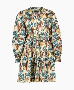 Jurken^Ulla Johnson Mini Jurk Karina Midden Geel